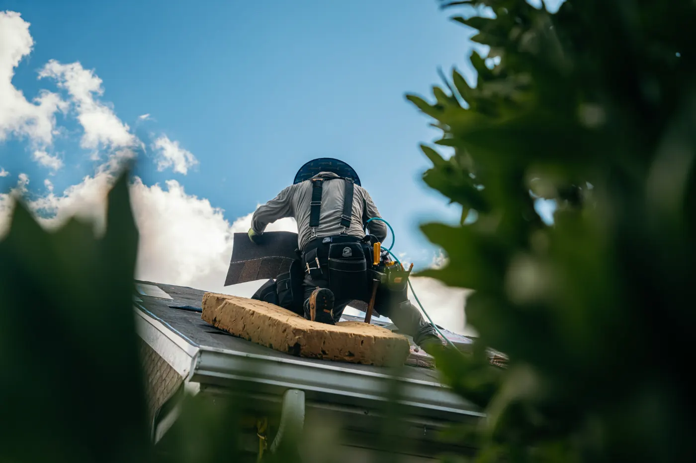 Commercial roof inspection documented in Britton Ridge